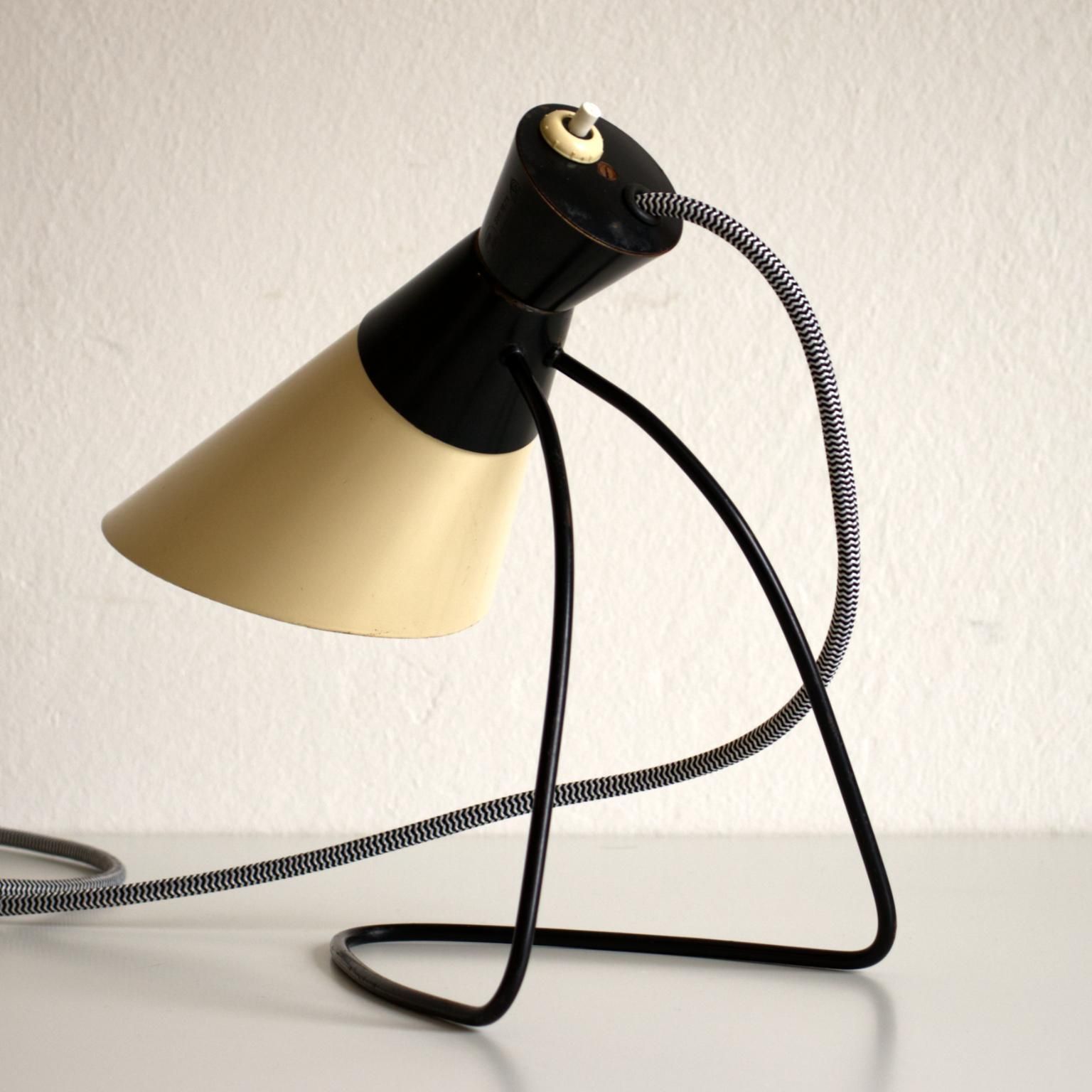 Mid Century Desk Lamp Model 1621 By Josef Hurka For Napako Czechoslovakia, 1950s photo Lighting