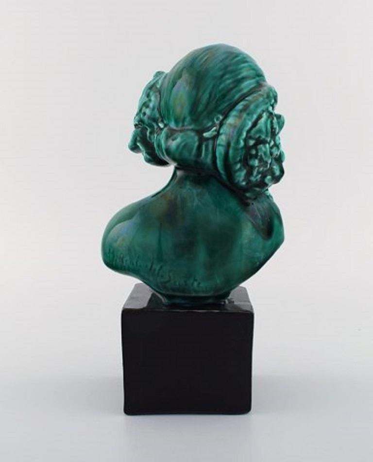 Maxime Real Del Sarte For Sevres, Art Deco Sculpture Of Young Woman photo Art