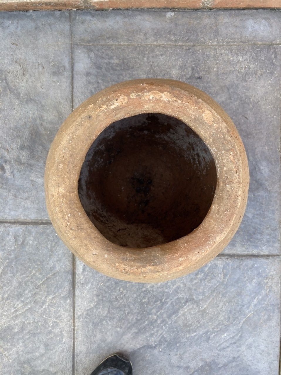 French 19th Century Hand Carved Terracotta Vase From Provence photo Home Decor