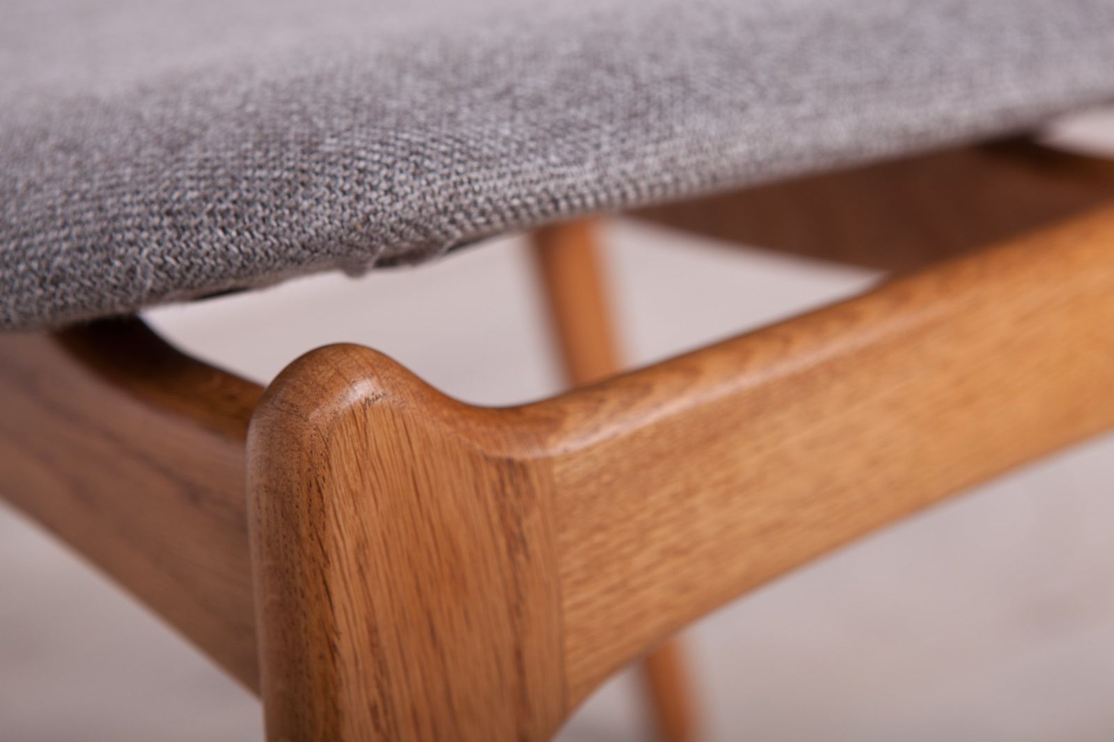 Model 49 Oak Dining Chairs By Erik Buch For Odense Maskinsnedkeri / Od Furniture, 1960s, Set Of 4 photo vintage