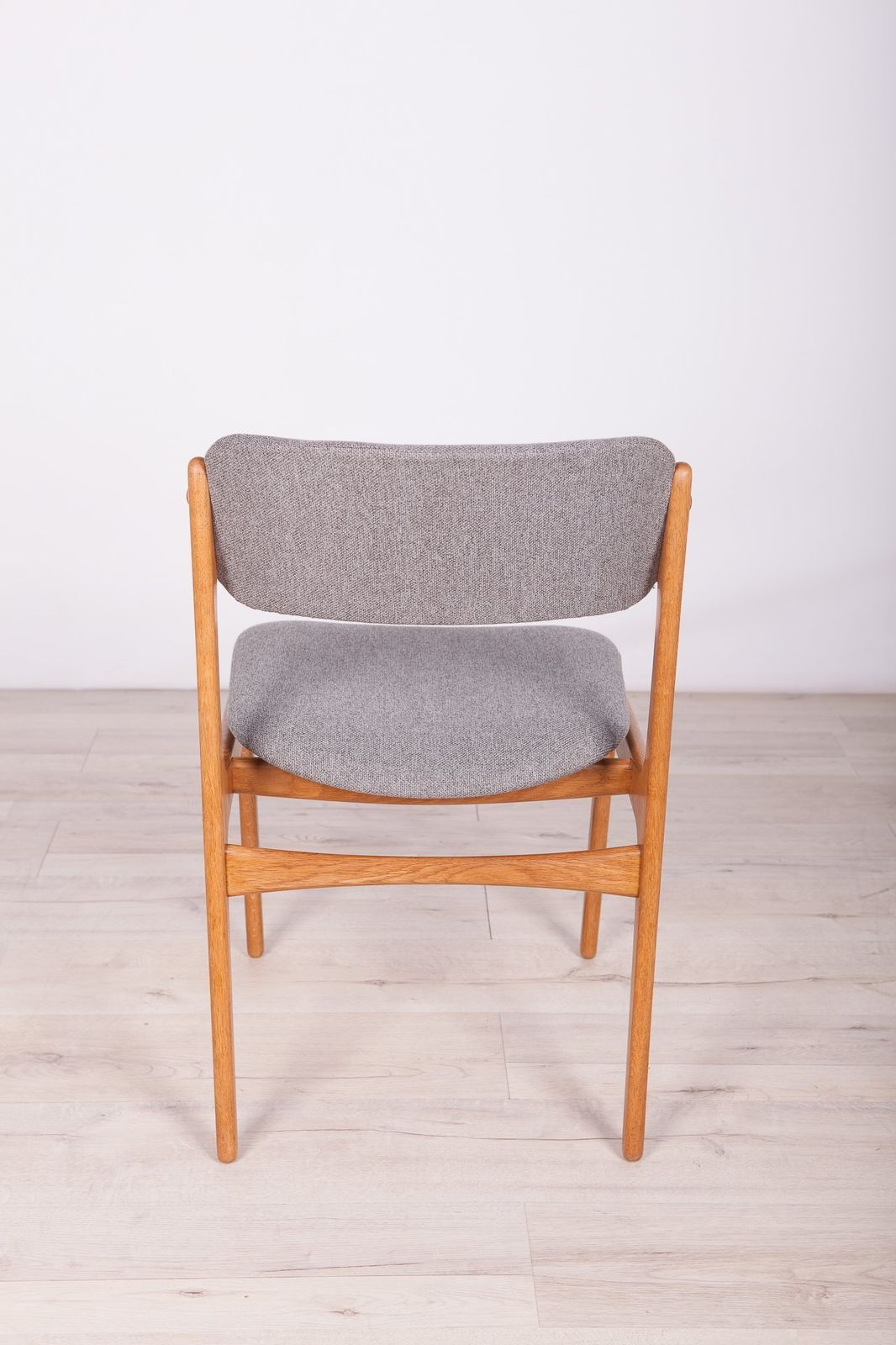 photo for sale Model 49 Oak Dining Chairs By Erik Buch For Odense Maskinsnedkeri / Od Furniture, 1960s, Set Of 4