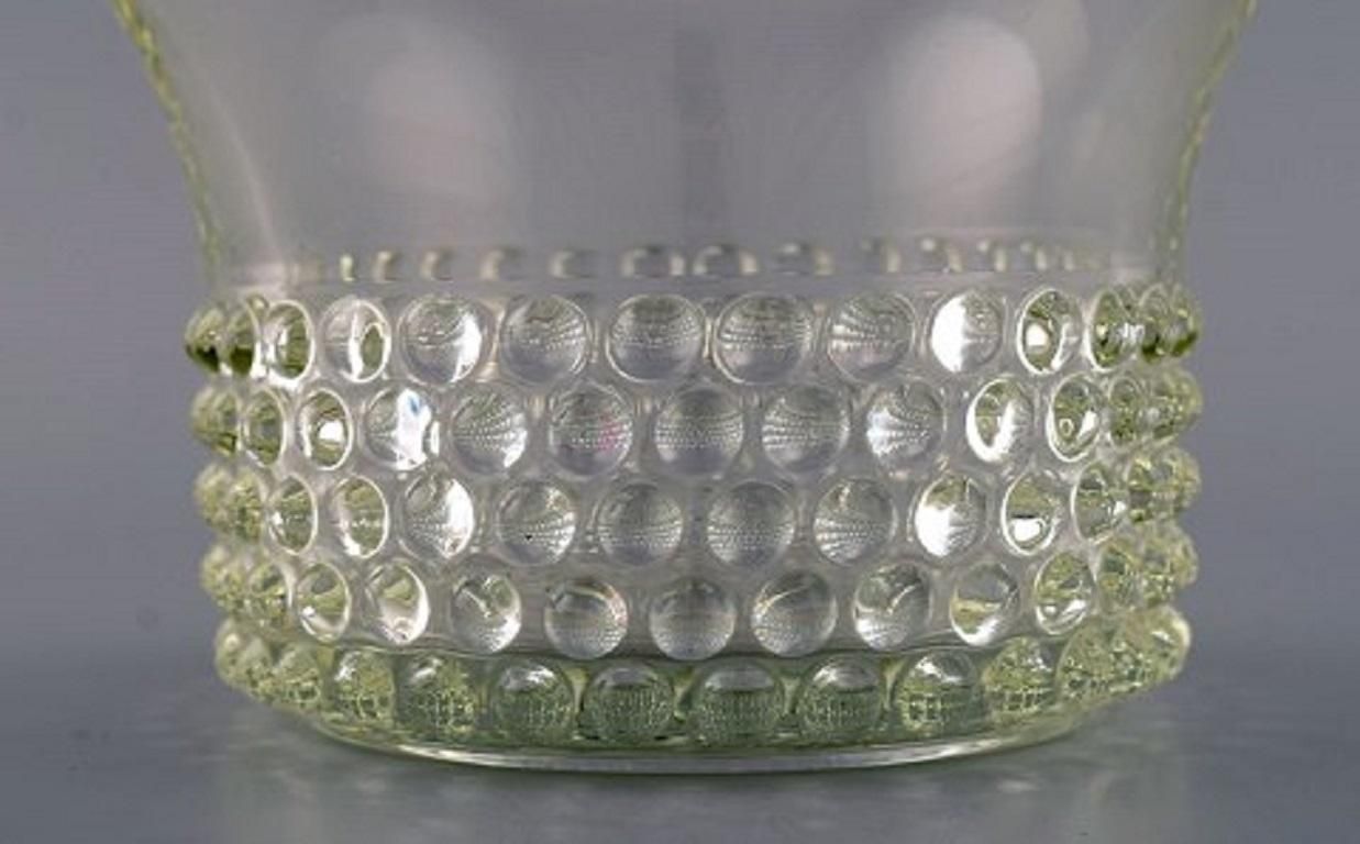 Saara Hopea For Nuutajärvi, Two Bowls In Art Glass, Budded Design, 1960s 1970s photo 231.0