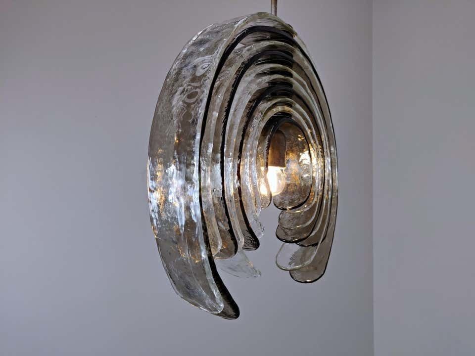Murano Glass Suspension Model "Artichoke" By Carlo Nason For Mazzega photo for sale