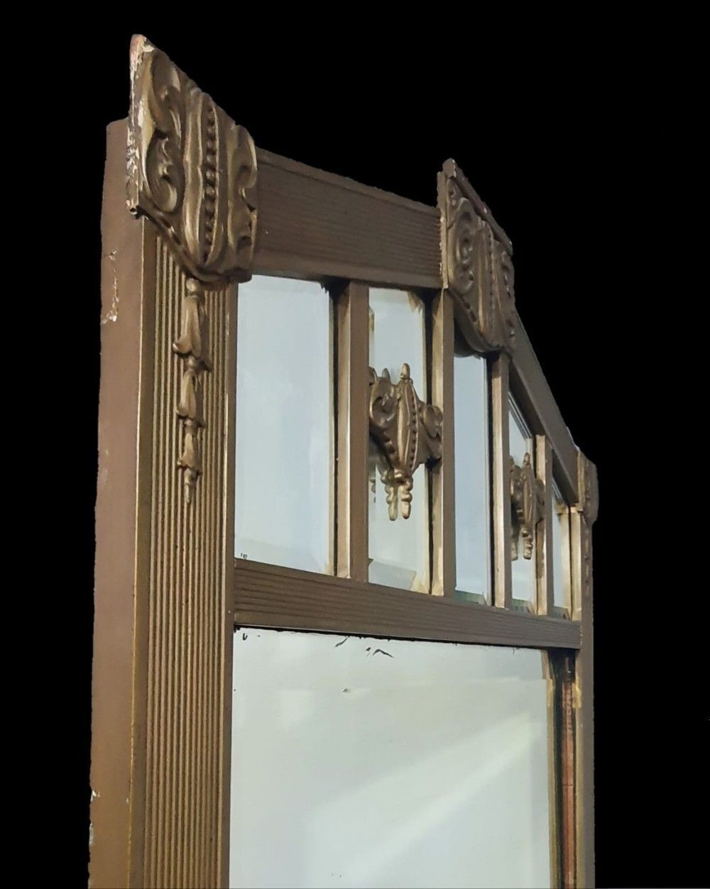 Swedish Gustavian Hall Mirror 19th Century photo vintage