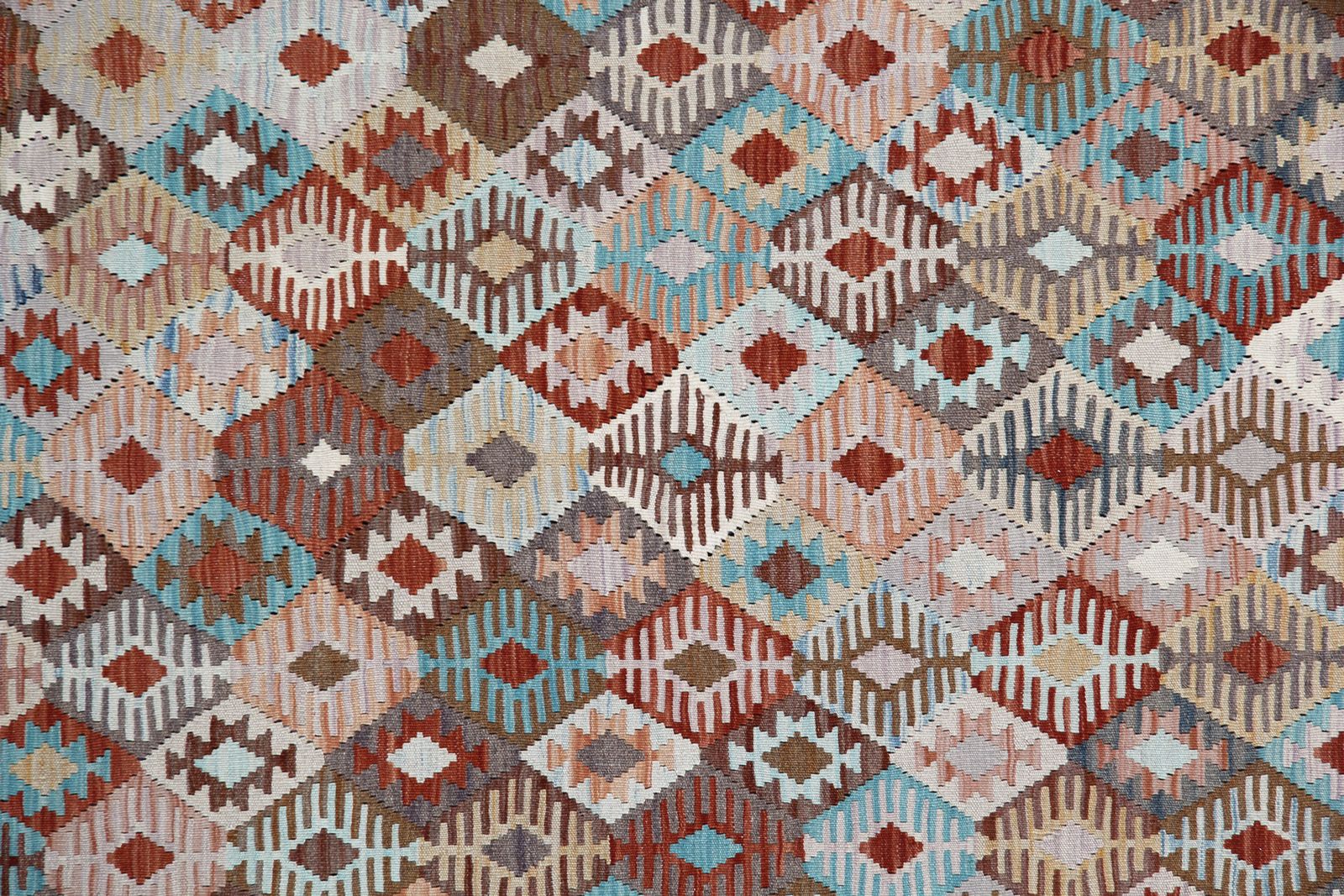 Large Multicolour Wool Kilim Rugs Oriental Handmade Carpet Rug  296x496cm photo furniture