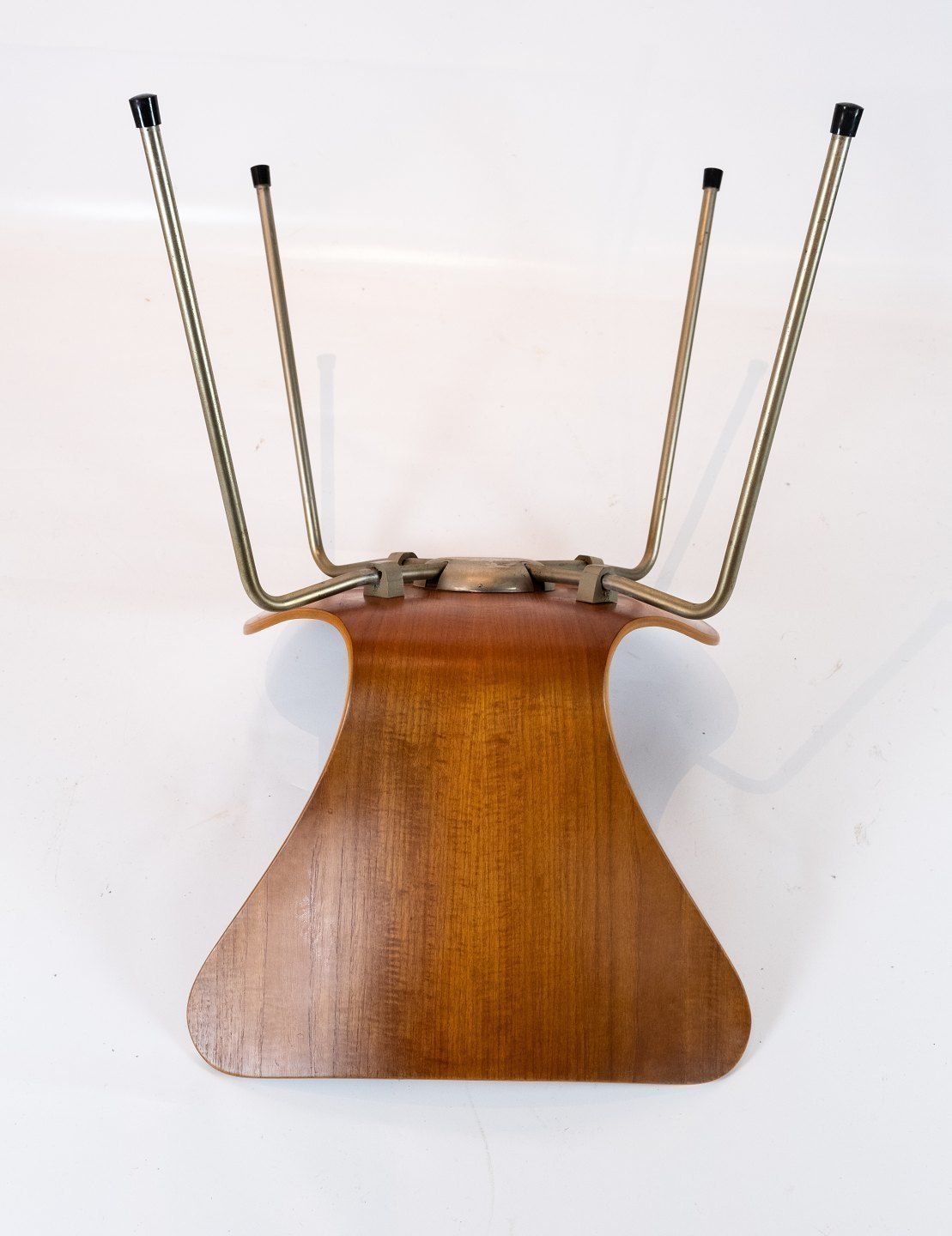 photo furniture Set Of Four Seven Chairs, Model 3107, In Teak Designed By Arne Jacobsen And Manufactured By Fritz Hansen.