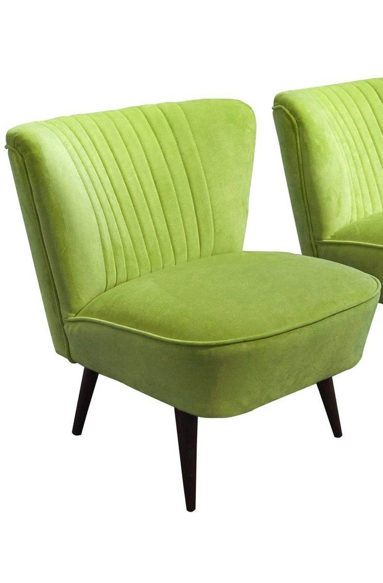 Hungarian Green Club Chairs, 1950s, Set Of 2 photo furniture