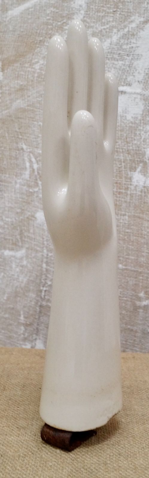 Vintage Porcelain Ahg Latex Glove Mould photo 290.0