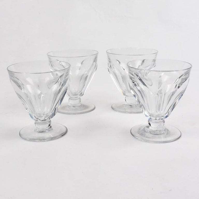Set Of 24 Baccarat Crystal Talleyrand Wine, Water And Liqueur Glasses photo Home Decor