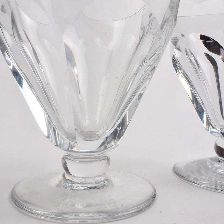 Set Of 24 Baccarat Crystal Talleyrand Wine, Water And Liqueur Glasses photo vinterior