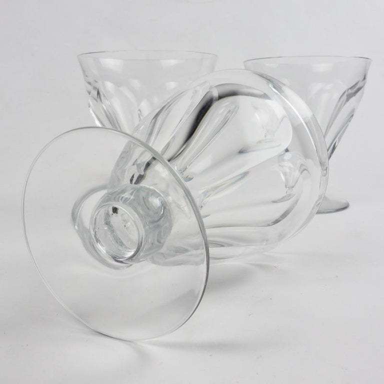 photo furniture Set Of 24 Baccarat Crystal Talleyrand Wine, Water And Liqueur Glasses