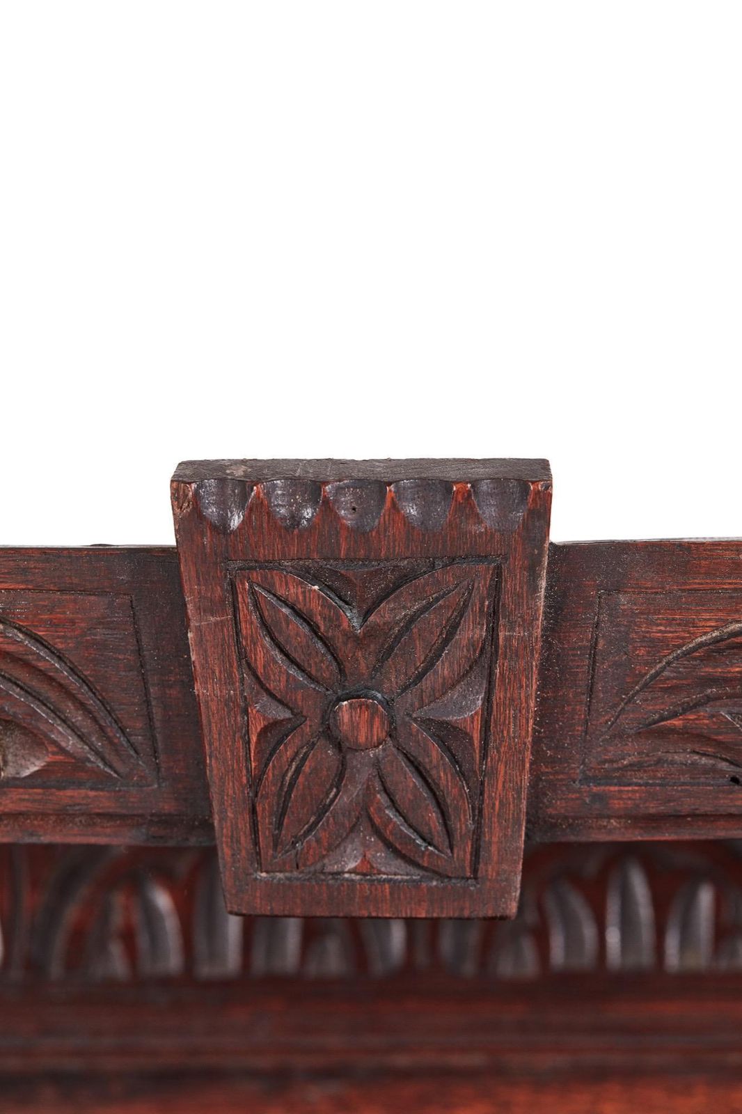 Fantastic 19th Century Antique Carved Oak Dresser photo for sale