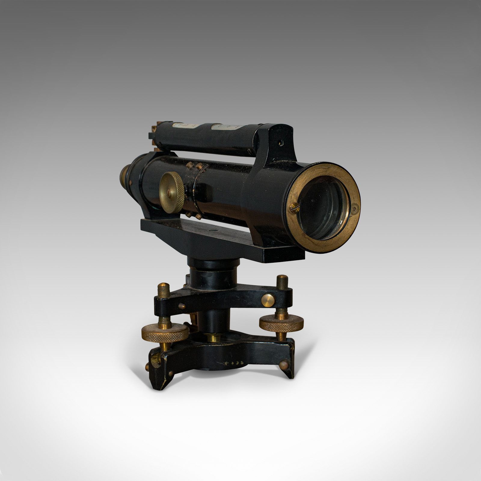 Antique Surveyor's Level, English, Brass, Scientific Instrument, Halden & Sons photo furniture