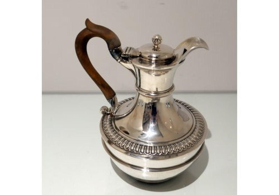 Home Decor Early 19th Century Antique George III Sterling Silver Biggin On Stand London 1807 John Emes photo