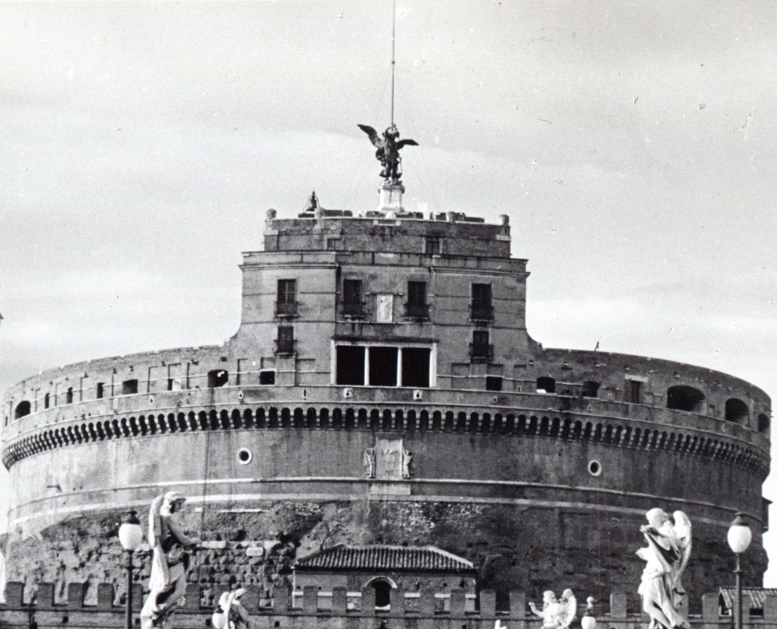 Erich Andres Rome Castel Sant' Angelo 1954 1954 photo 553.0