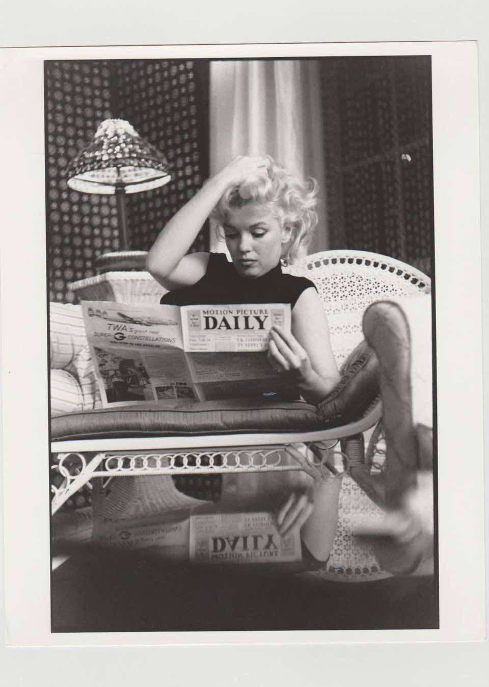 Edward Feingersh Marilyn Monroe, Unique Print Of 1988 From Original Negative 1955