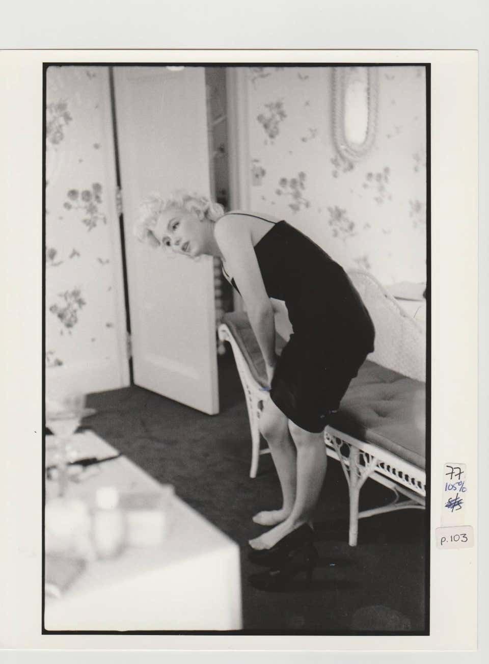 Edward Feingersh Marilyn Monroe, Unique Print Of 1988 From Original Negative 1955