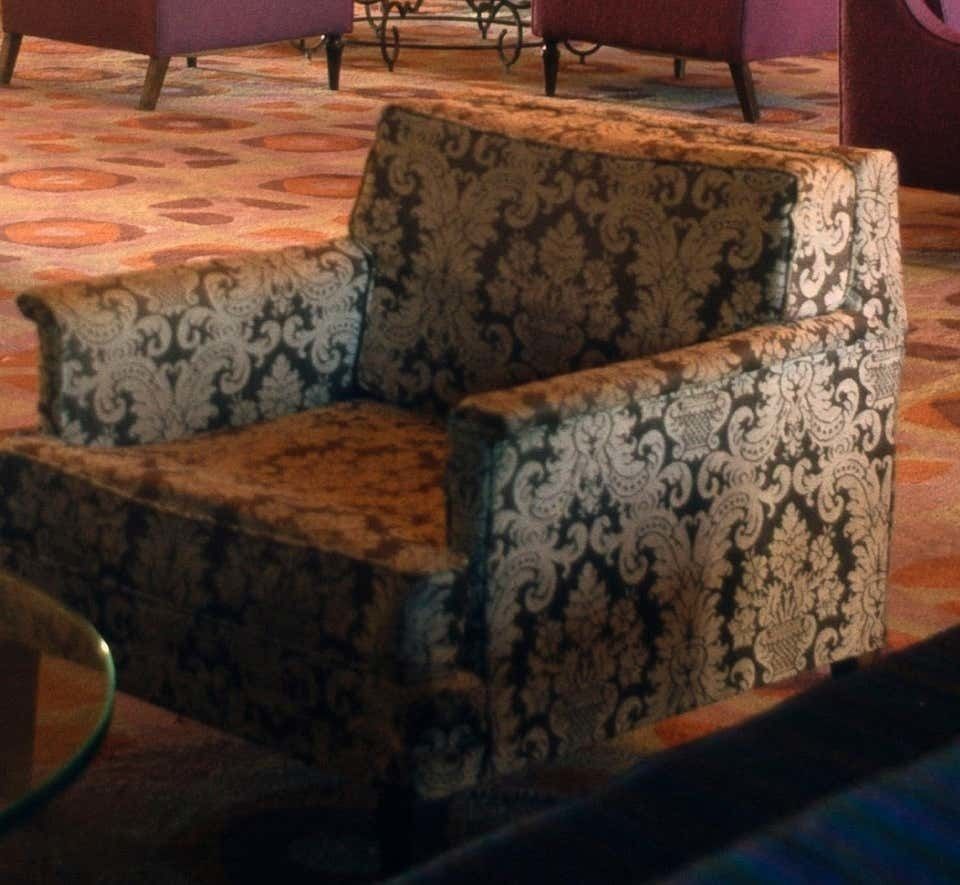 Walter Rudolph Retro Hotel Lobby Of The 1970ies, Limited Edition, Printed Later 1975 photo Art