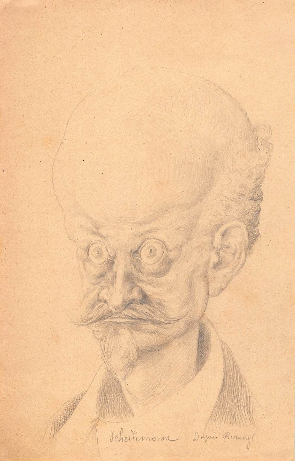 Original Drawing Philipp Scheidemann Caricature In Pencil On Paper Early Twentieth photo furniture