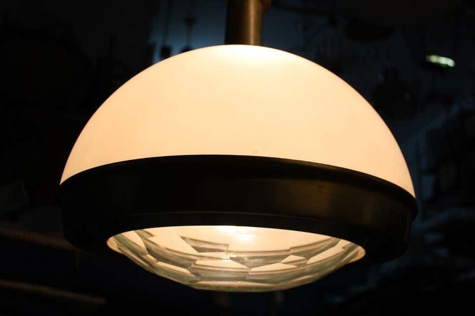 Chandelier Pia Guidetti Crippa For Lumi Italian Midcentury Design White Diamond photo furniture