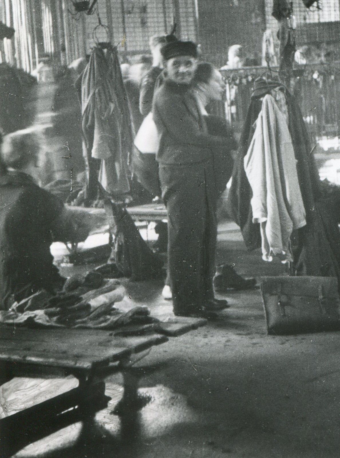 Change And Wash House, Essen, Germany 1952 photo furniture