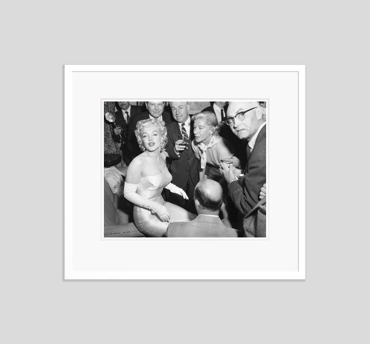 'Centre Of Attention' 1955 Archival Pigment Print Framed In White