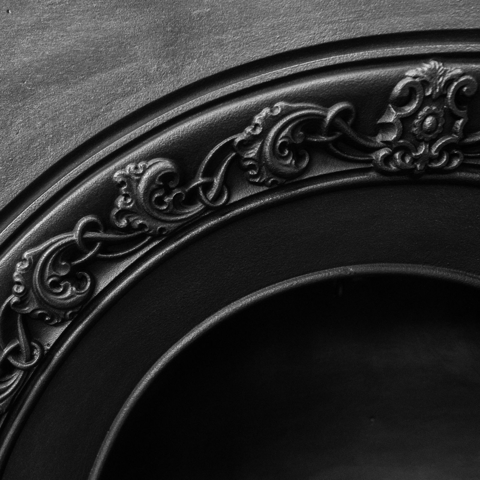 Antique Victorian Cast Iron Horseshoe Insert photo Home Fixtures