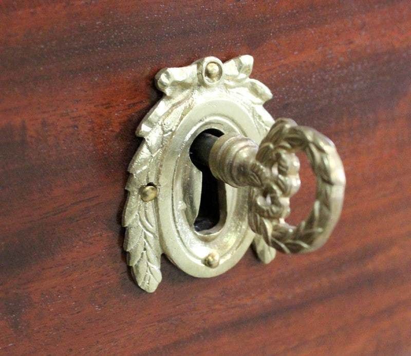 photo vintage Powder In Mahogany, Louis Xvi Period Late 18th Century
