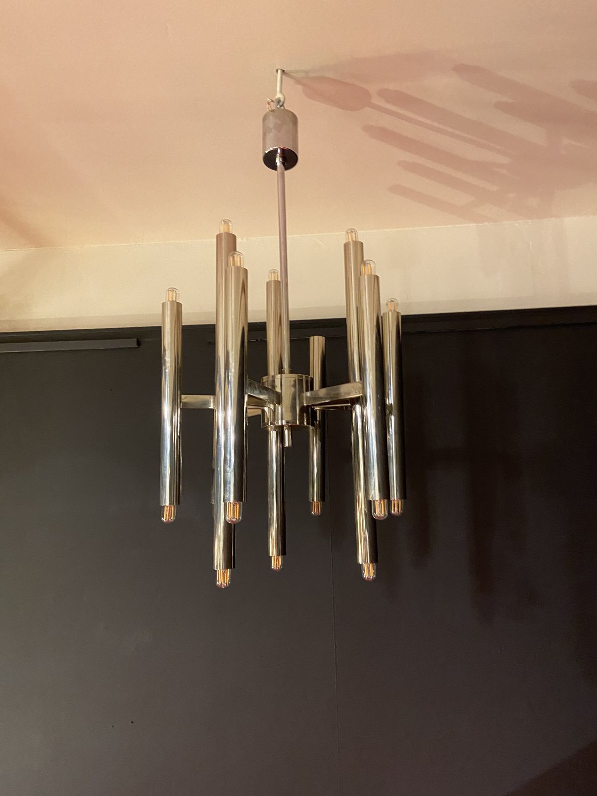 Gaetano Sciolari Ceiling Lamp With 18 Lights For Boulanger photo furniture