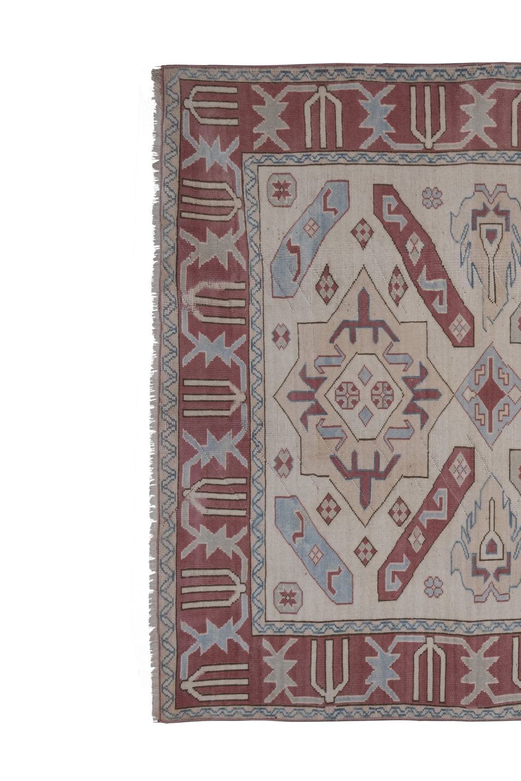 Hand Knotted Contemporary Large Turkish Oushak Rug With Mid Century Modern Style In Soft Muted Colors 175 X 257 Cm photo for sale