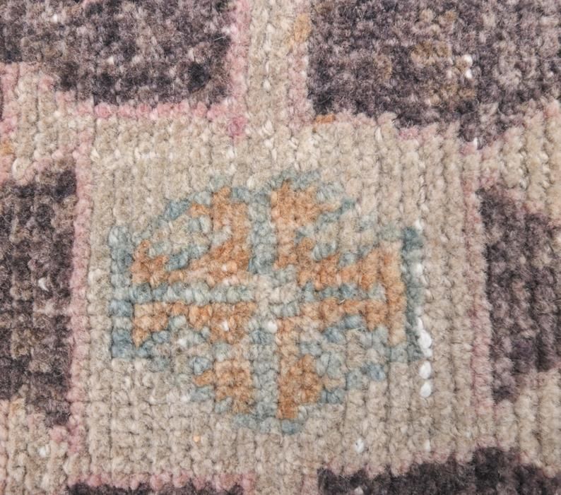 3x14 Vintage Turkish Oushak Runner, Handmade Wool Carpet, Kitchen Hallway Rug, Farmhouse Decor, One Of A Kind, Anatolian Orange Carpet photo vintage