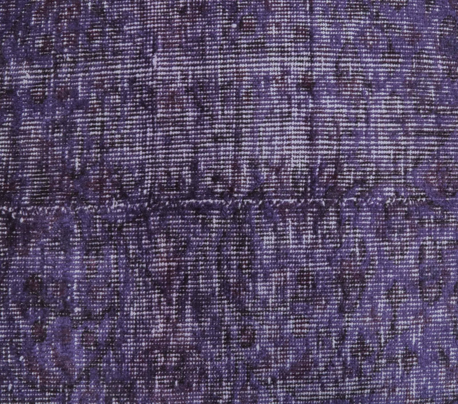 Solid Turkish Vintage Purple Area Rug, Oushak Handmade Wool Carpet, Farmhouse Decor, One Of A Kind, Made In Anatolia, Boho Decor photo vinterior