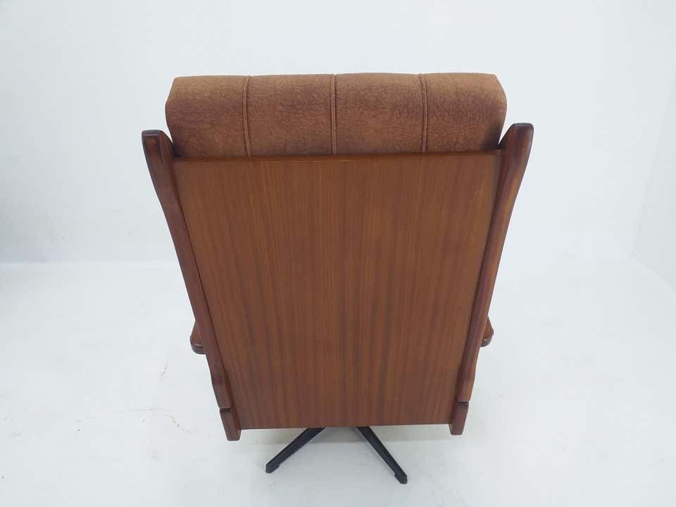 photo for sale Mid Century Scandinavian Swivel Armchair, Norway, 1970s.