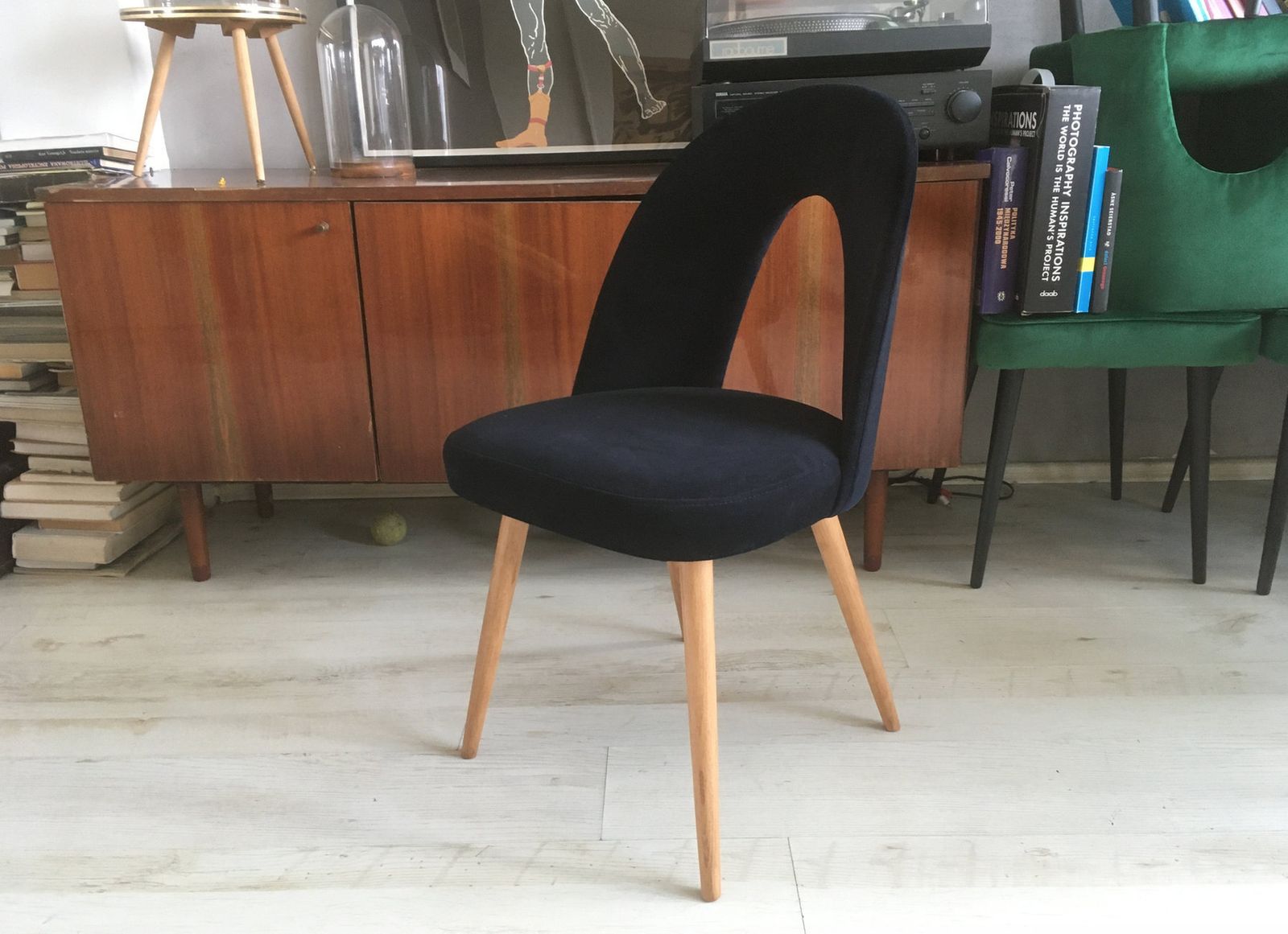 A Mid Century Czechoslovakian Dining Chair By Antonin šuman, 1960s