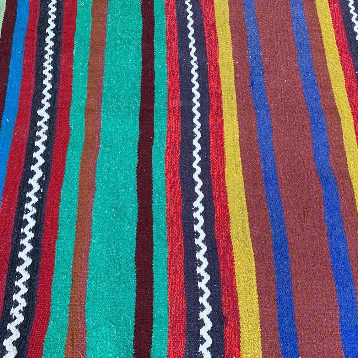 Traditional Turkish Kilim Rug Runner , Vintage Turkish Wool Country Home Kelim 297 X 85 Cm photo vinterior