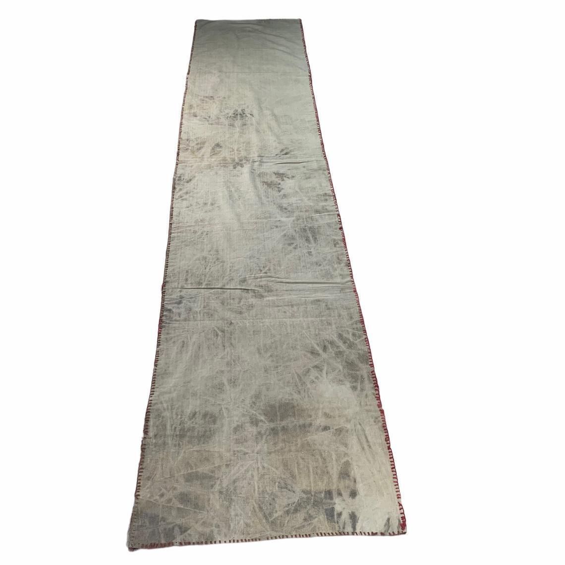 photo for sale Traditional Turkish Kilim Rug Runner Shabby Vintage Wool Country Home Kelim Runner 289 X 60 Cm