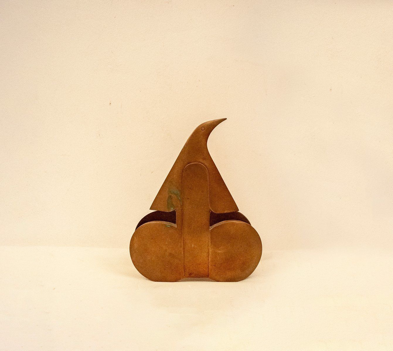 Bronzen Deurgreep Van E.P. Italy, Ca. Jaren 1960 photo furniture