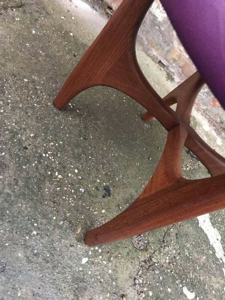 photo furniture Vintage G Plan Teak Stool, Ottoman, 1960 S Astro Danish Midcentury