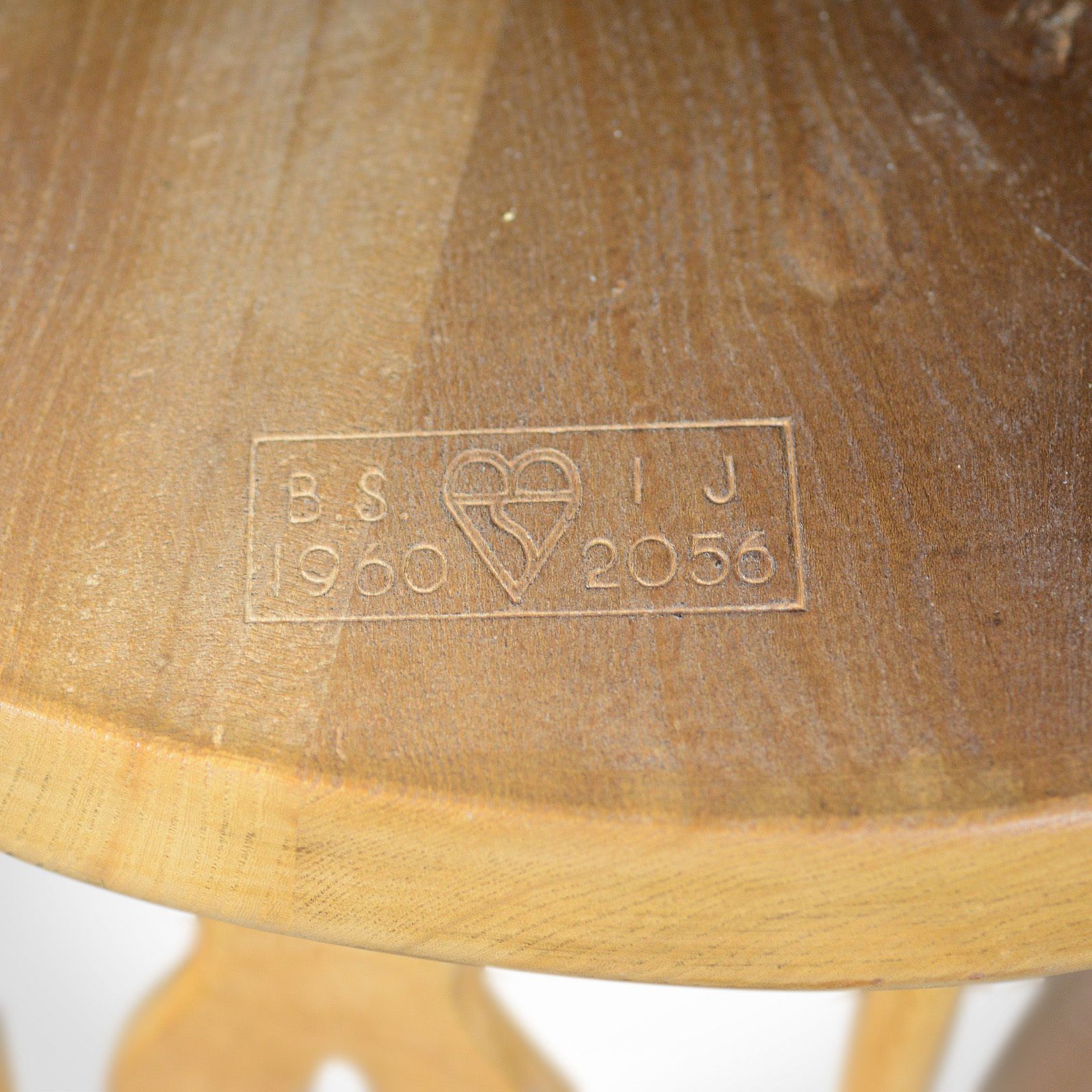 Set Of Four Mid Century Modern Dining Chairs, English, Beech, Danish Taste C1960 photo 595.0