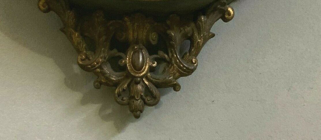 20th Century Bronze And Brass Wall Clock photo 341.10111