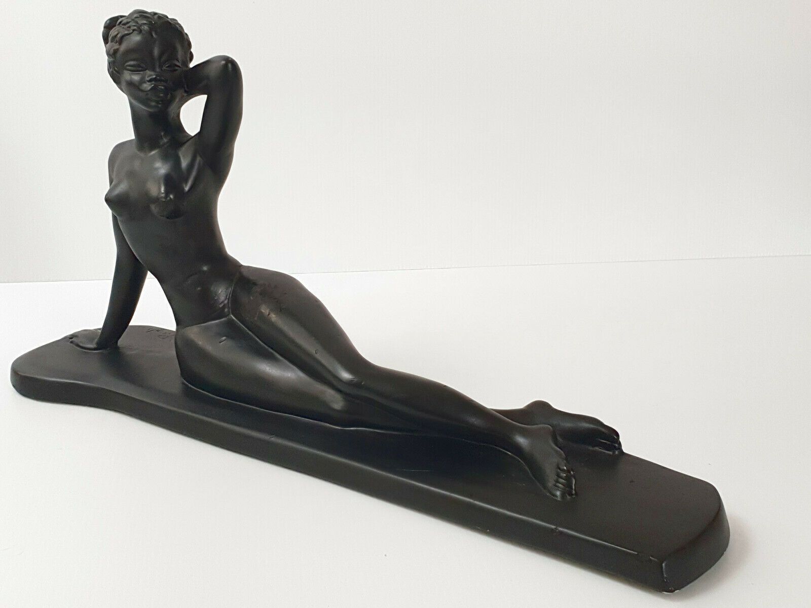 photo for sale Superb Nu African Plaster By Leo Pagliai 1950 Vintage Rockabilly 50 S 50's