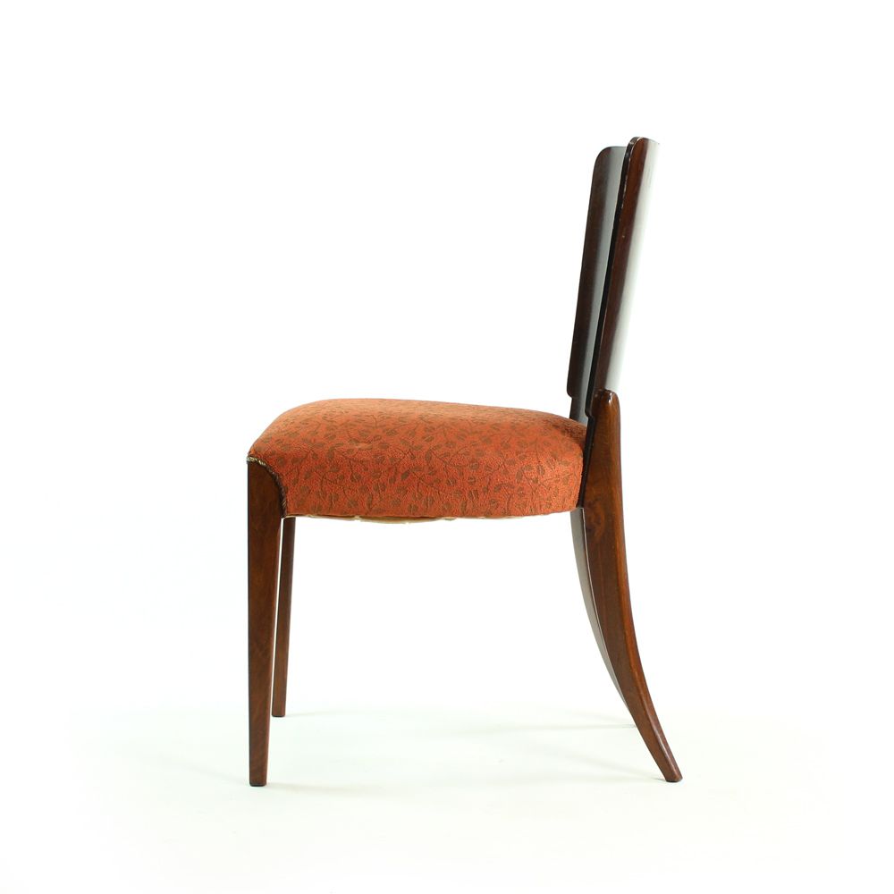 Set Of 4 Dining Chairs H 214 By Jindrich Halabala, Set Of Four, Czechoslovakia, 1930s photo furniture