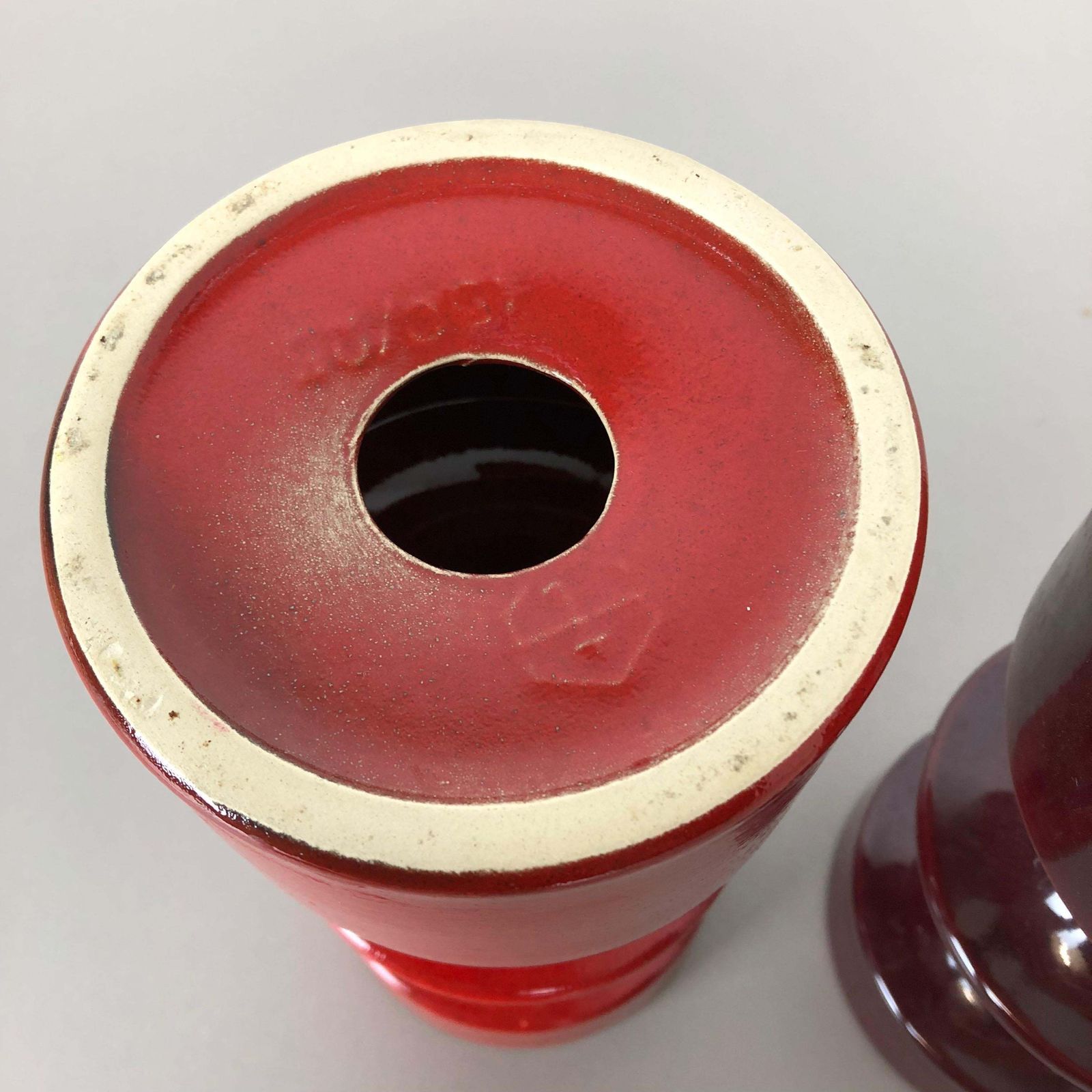 photo furniture Set Of Two Pottery Candleholder By Cari Zalloni For Steuler, Germany, 1970s