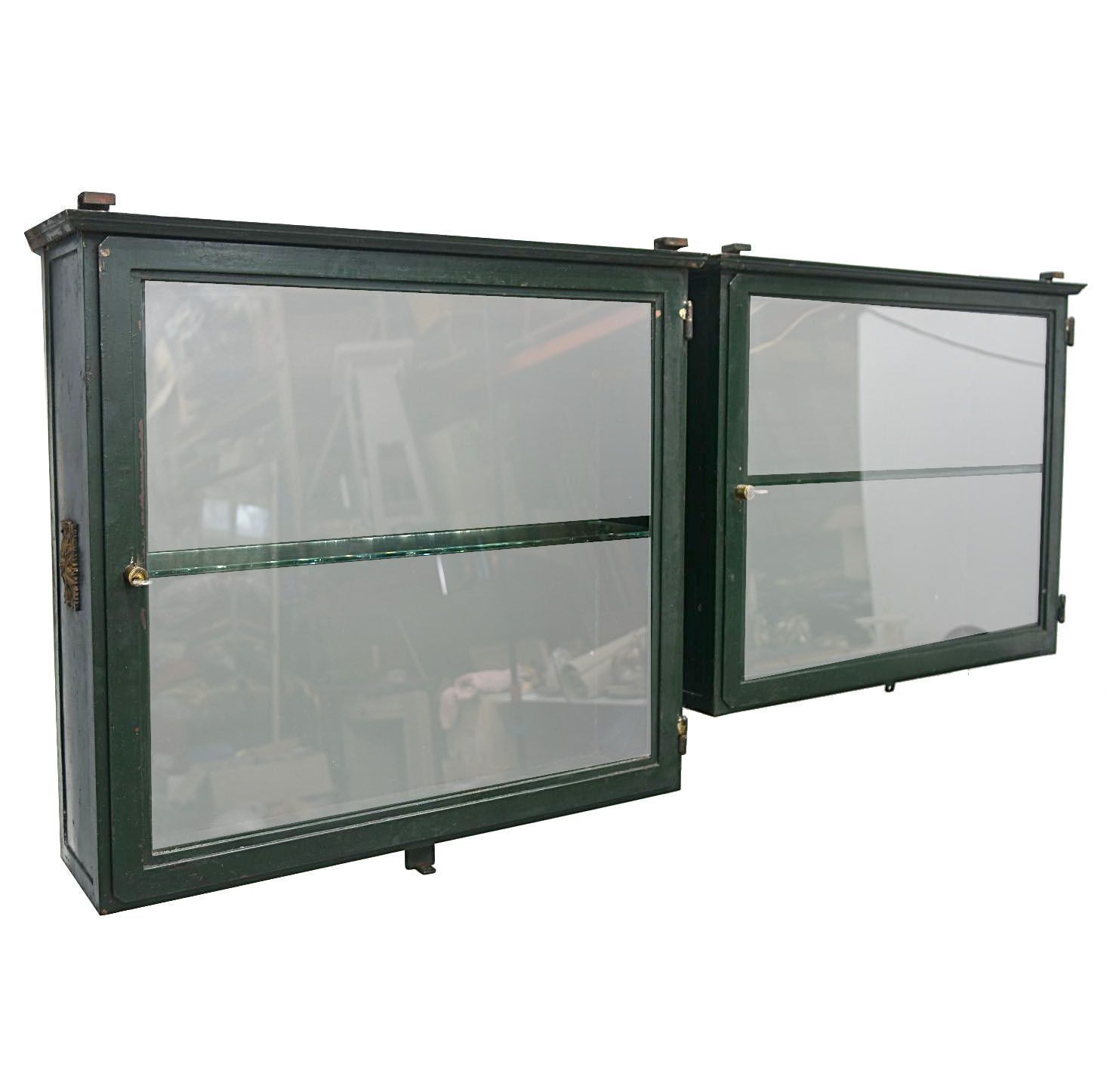 Outdoor Showcase In Metal 1900 photo for sale