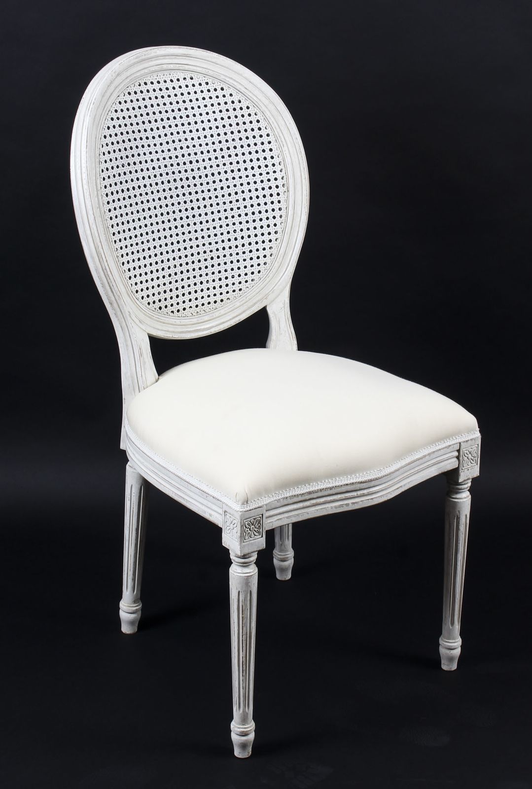 Bespoke Painted Dining Chair In The Louis XV Style Available To Order In Sets