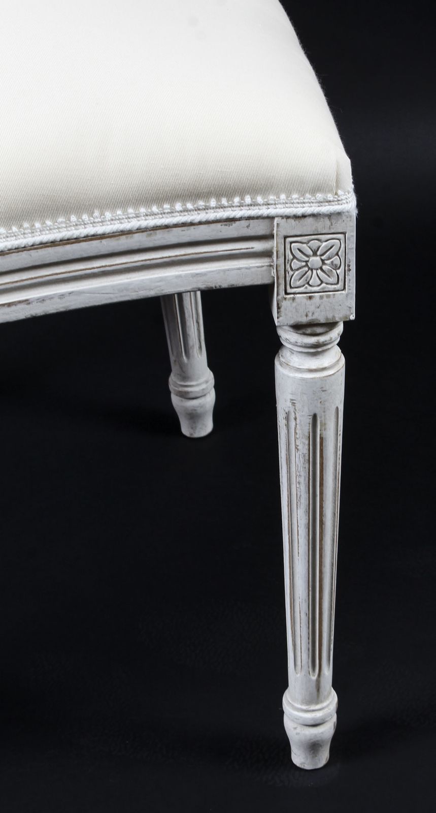 photo furniture Bespoke Painted Dining Chair In The Louis XV Style Available To Order In Sets