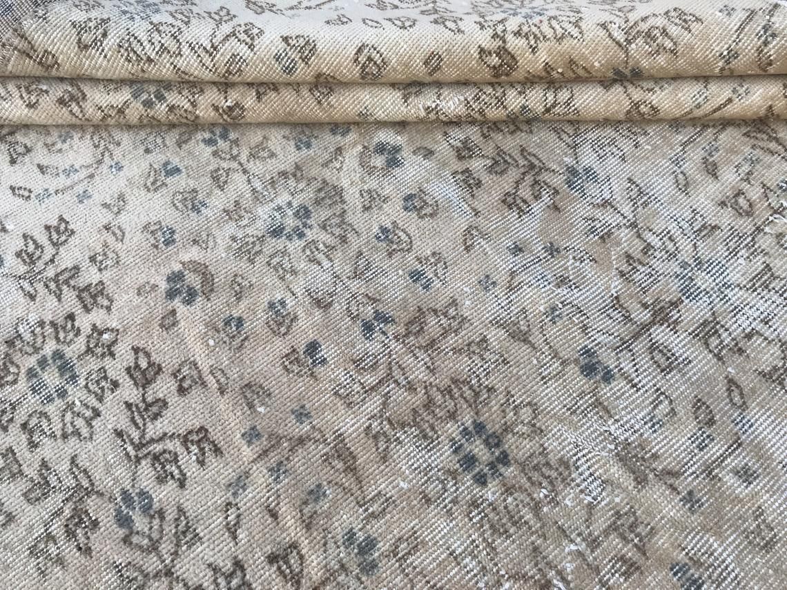 photo furniture Anatolian Rug,7’3”X10’8”Rug,Turkish Rug,Oushak Rug,Vintage Rug,Design Rug,Floor Rug,Wool Rug,Handwoven Rug,Handmade Rug,Turkish Runner Rug