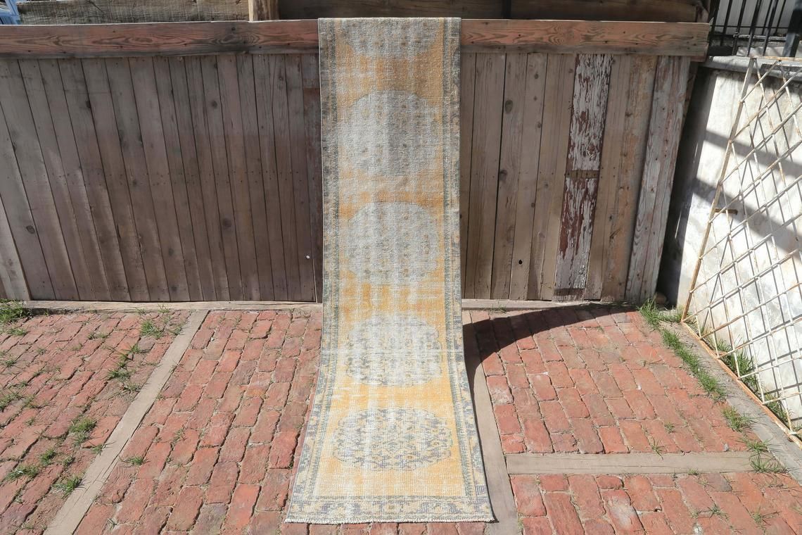photo for sale 2.2 X 11.1 Ft, Turkish Runner Rug, Handmade Runner Rug, Vintage Runner Rug, Hallway Rug, Handmade Runner Rug, Anatolian Runner Rug