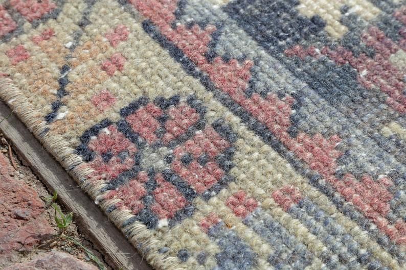 Turkish Rug, Vintage Rug, Anatolian Rug, Oushak Rug, Oriental Rug, Decorative Rug, Area Rug, Handmade Rug, Bohemian Rug photo buy