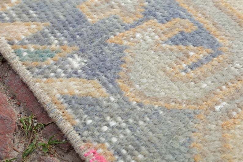 Decorative Rug, Oushak Rug, Bohemian Rug, Vintage Rug, Anatolian Rug, Turkish Rug, Area Rug, Oriental Rug, Handmade Rug photo buy